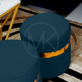 Ottoman Set - Plain Blue