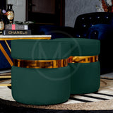 Ottoman Set - Plain Green