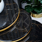 Geometric Nesting Table Set Black - Set of 3