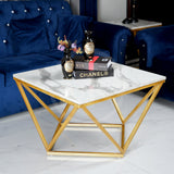 Black Geometric Centre Table